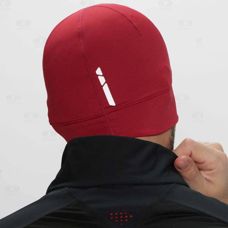 Salomon ACTIVE Men's Hats Red | AU-O2587