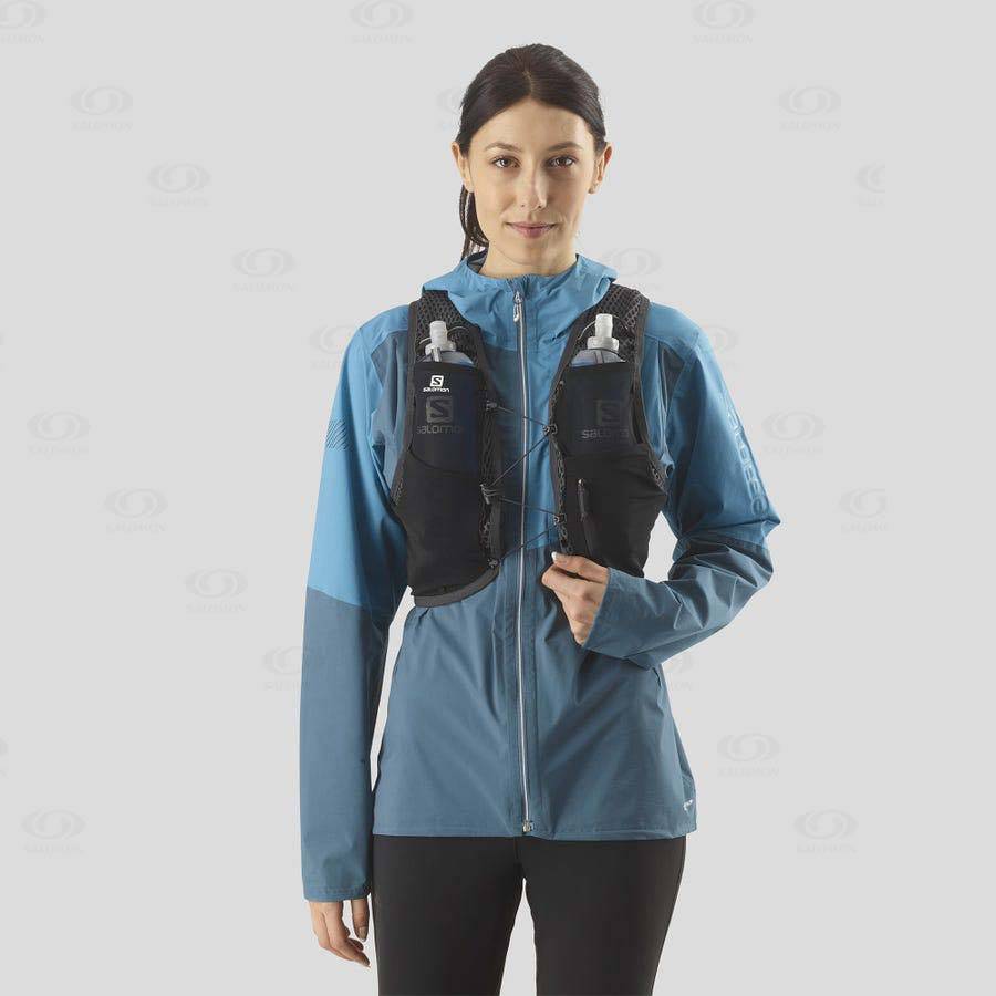 Salomon ACTIVE SKIN 4 Women's Running Packs Black | AU-L1921