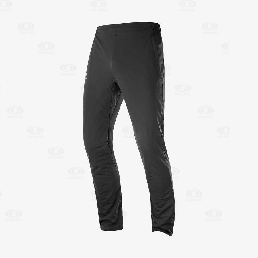 Salomon AGILE WARM Men's Ski Pants Black | AU-N2408