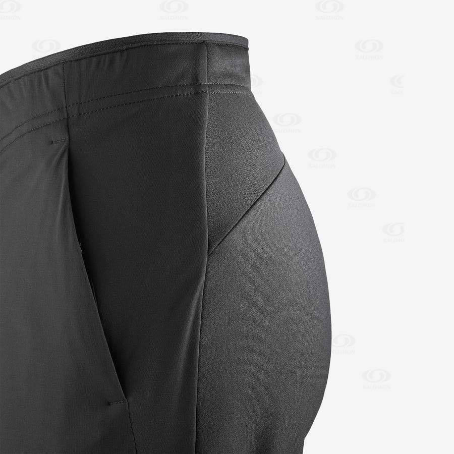 Salomon AGILE WARM Women's Pants Black | AU-S1835