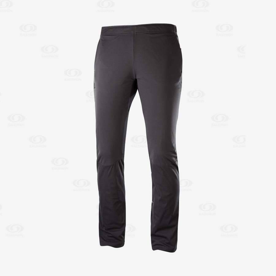 Salomon AGILE WARM Women\'s Pants Black | AU-S1835