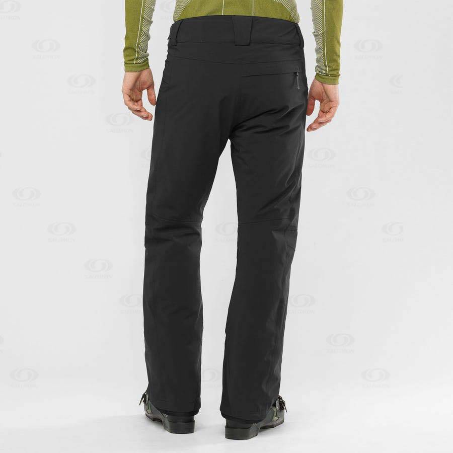 Salomon BRILLIANT Men's Ski Pants Black | AU-N1953