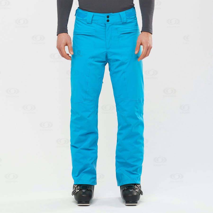 Salomon BRILLIANT Men's Ski Pants Blue | AU-W3030