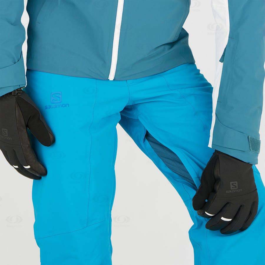 Salomon BRILLIANT Men's Ski Pants Blue | AU-W3030