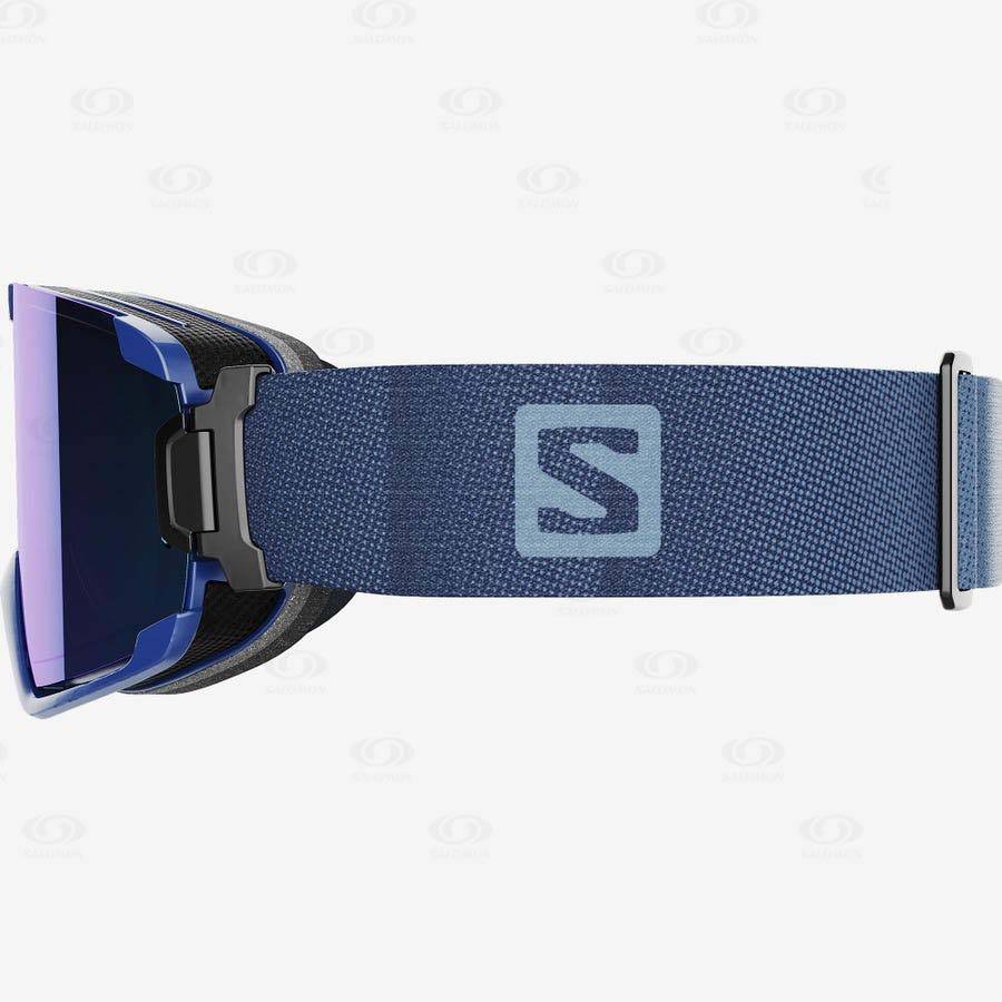 Salomon COSMIC MULTILAYER Men's Goggles Blue | AU-O1278