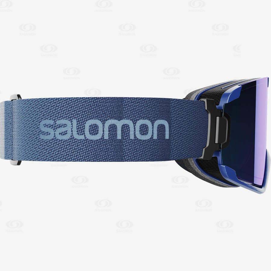 Salomon COSMIC MULTILAYER Men's Goggles Blue | AU-O1278