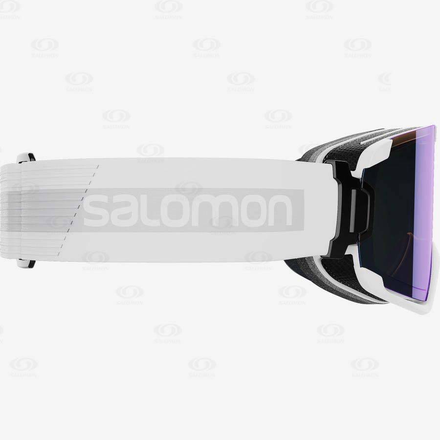 Salomon COSMIC PHOTOCHROMIC Men's Goggles White | AU-N2037