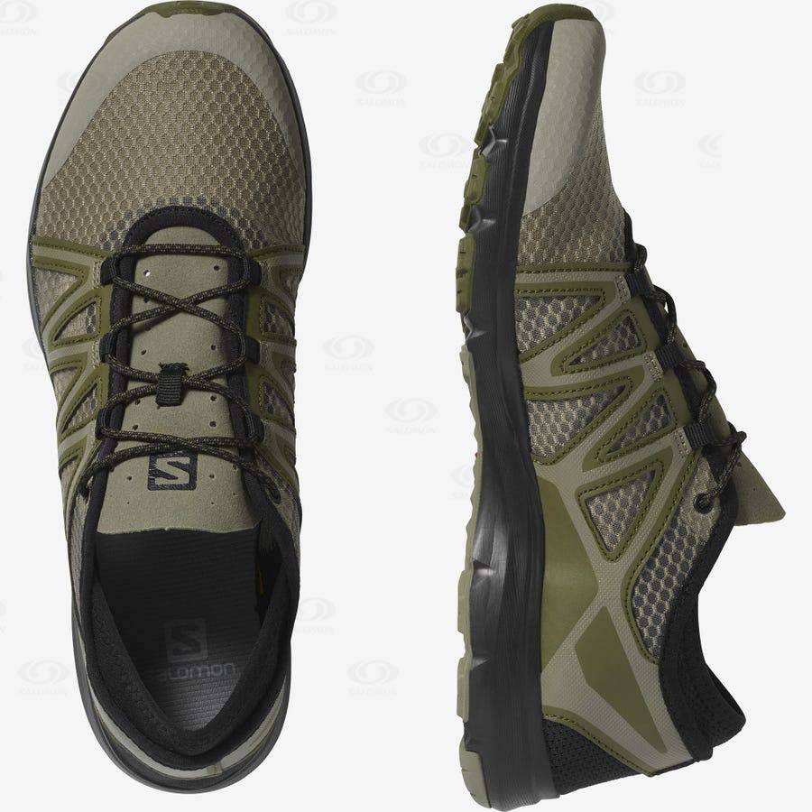 Salomon CROSSAMPHIBIAN SWIFT 2 Men's Water Shoes Olive | AU-S1149