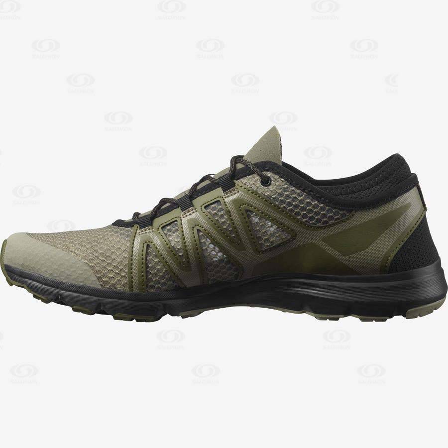 Salomon CROSSAMPHIBIAN SWIFT 2 Men's Water Shoes Olive | AU-S1149