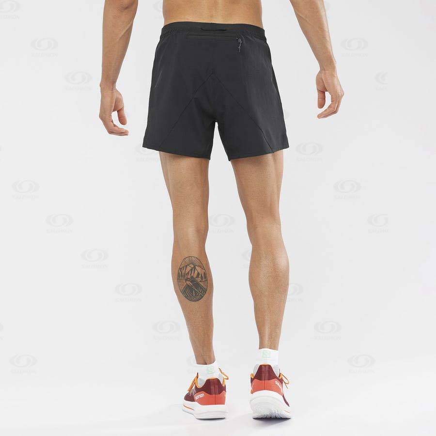 Salomon CROSS 5'' Men's Shorts Black | AU-N2618