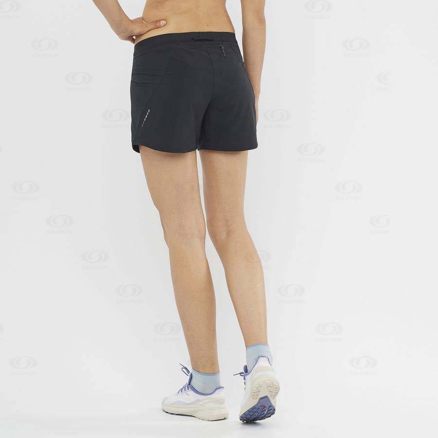 Salomon CROSS 5'' Women's Shorts Black | AU-O1476