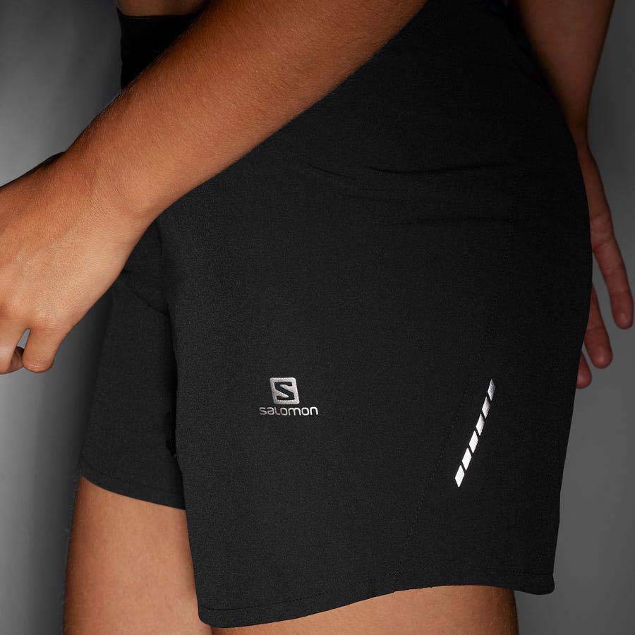 Salomon CROSS 5'' Women's Shorts Black | AU-O1476