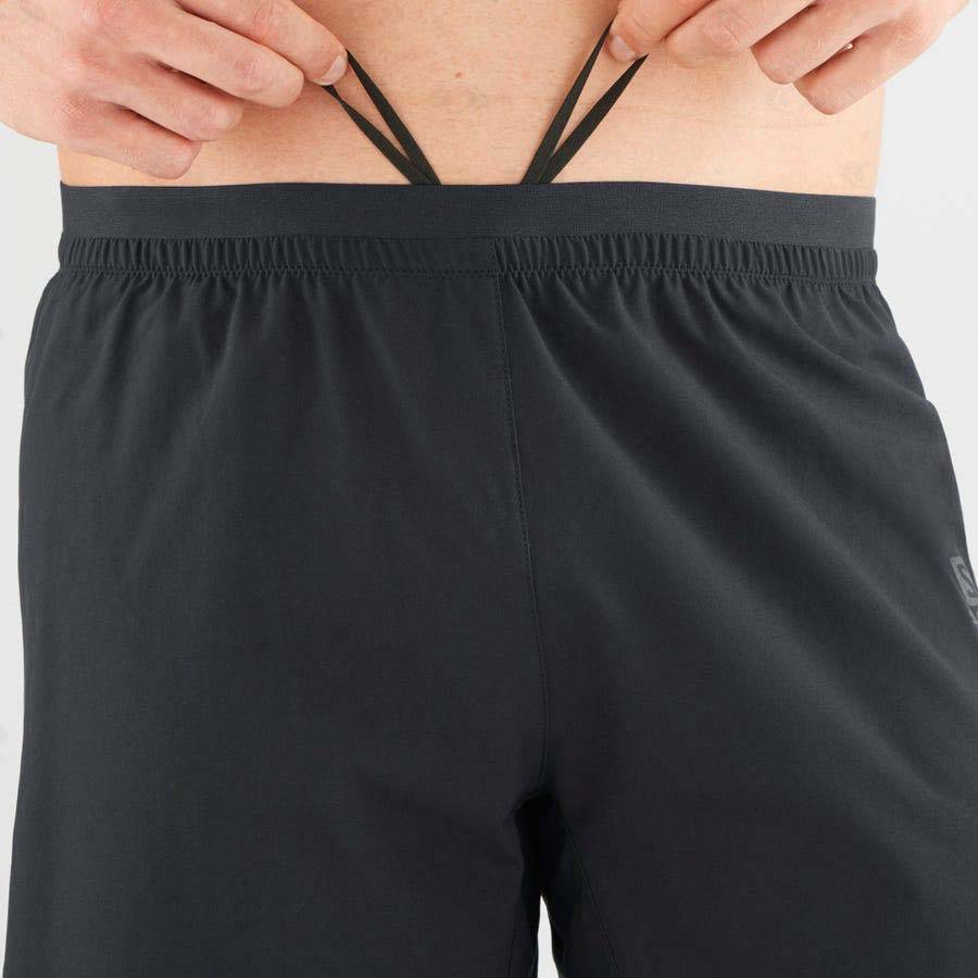 Salomon CROSS 7'' Men's Shorts Black | AU-A1185