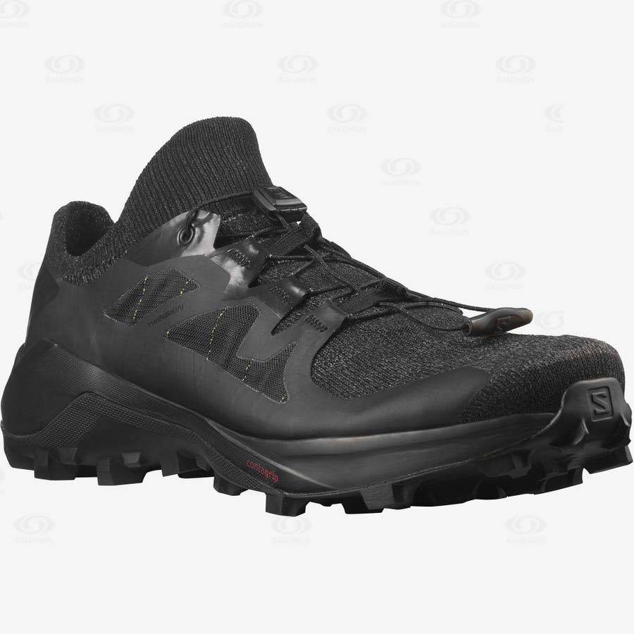 Salomon CROSS PRO 2 Men's Trail Running Shoes Black | AU-O2384