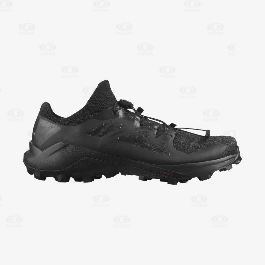 Salomon CROSS PRO 2 Men\'s Trail Running Shoes Black | AU-O2384