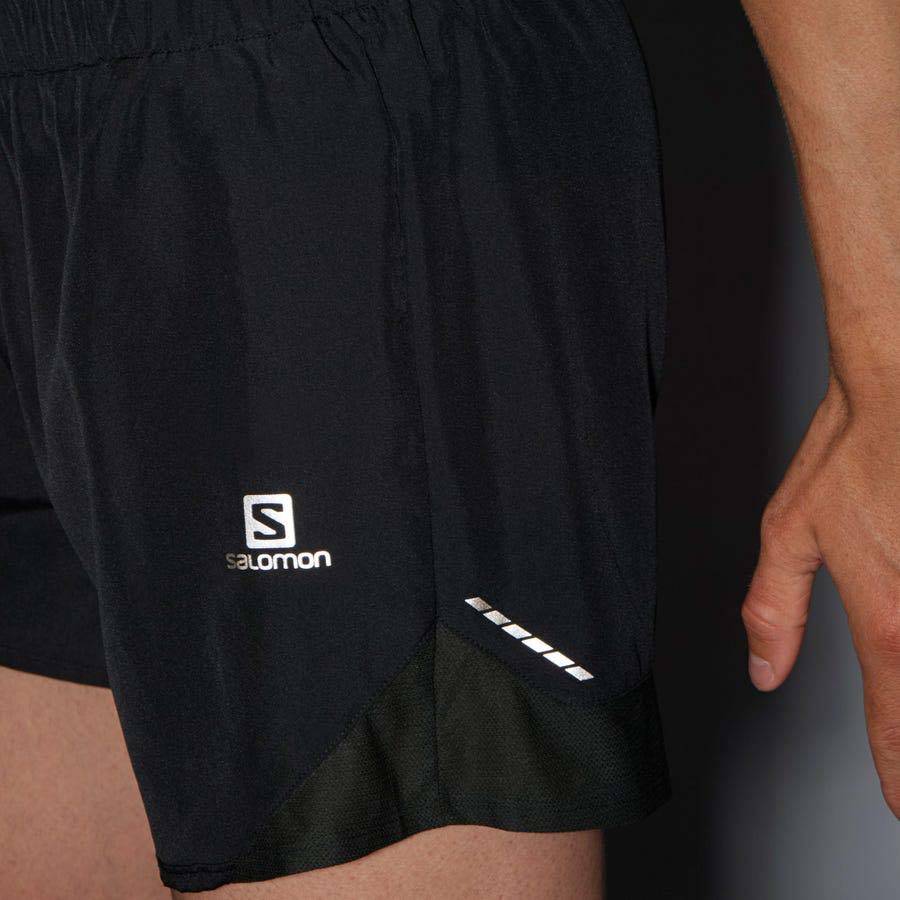 Salomon CROSS REBEL 5'' Men's Shorts Black | AU-O1446