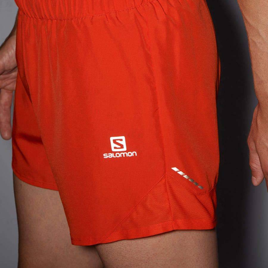 Salomon CROSS REBEL 5'' Men's Shorts Orange | AU-S2185