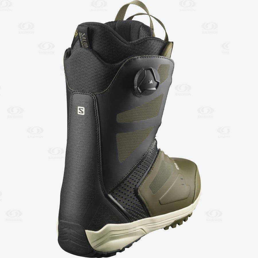 Salomon DIALOGUE DUAL BOA Men's Ski Boots Olive / Black | AU-S2346