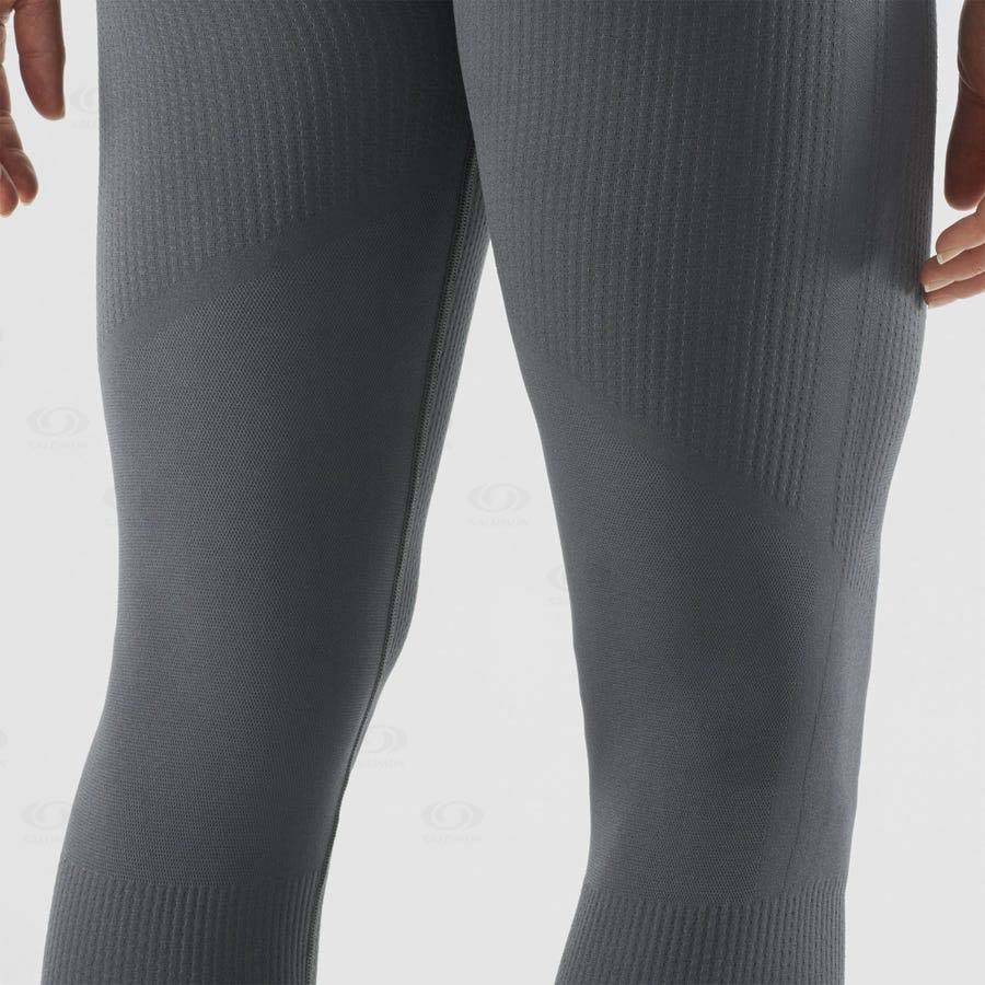 Salomon ESSENTIAL SEAMLESS Women's Running Tights Black | AU-W2140