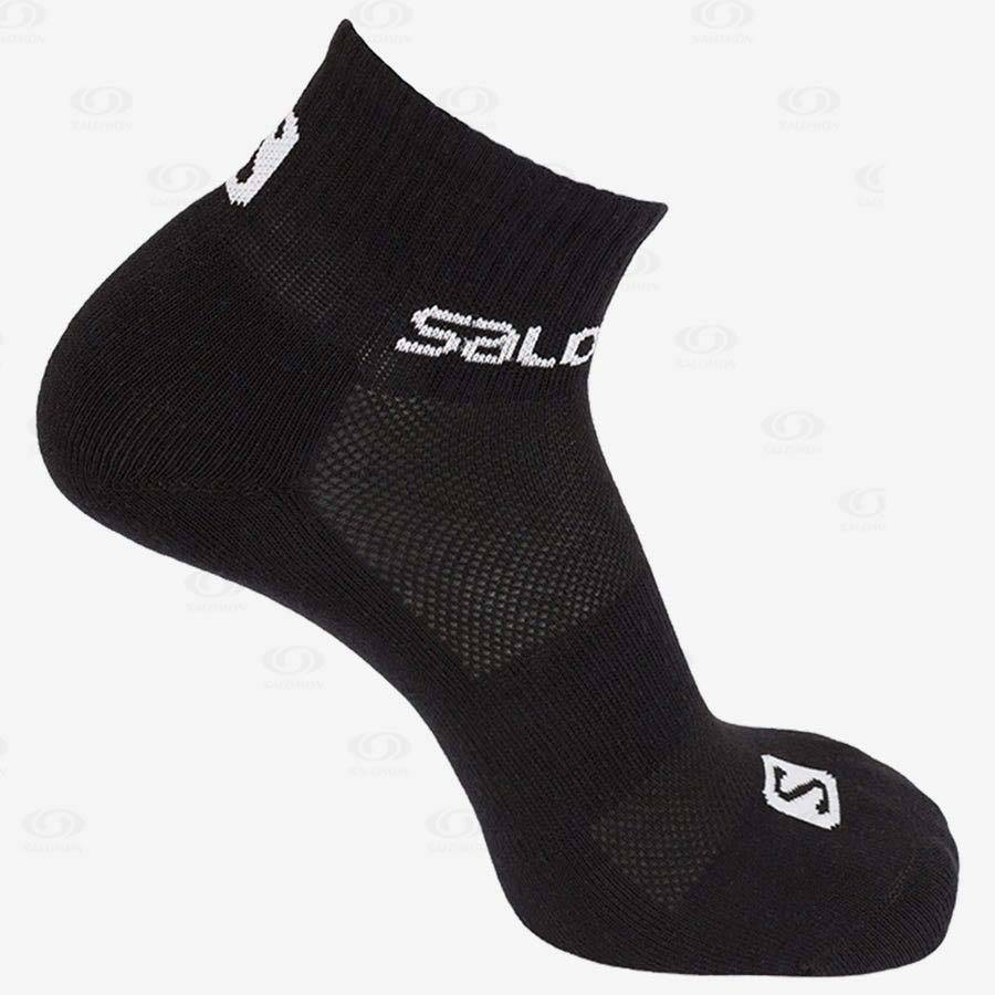 Salomon EVASION 2-PACK Men's Socks Black | AU-W1940