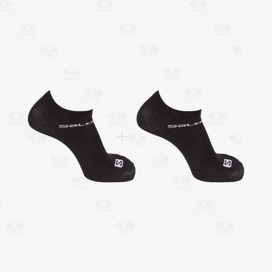 Salomon FESTIVAL 2-PACK Men's Socks Black | AU-O1378