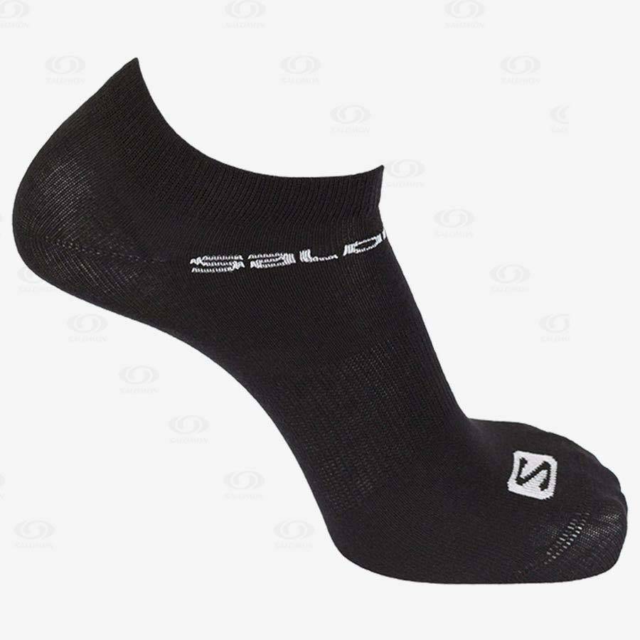 Salomon FESTIVAL 2-PACK Men\'s Socks Black | AU-O1378