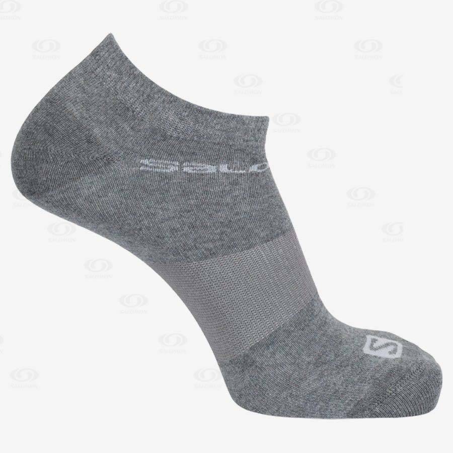 Salomon FESTIVAL 2-PACK Men's Socks Grey | AU-S1863