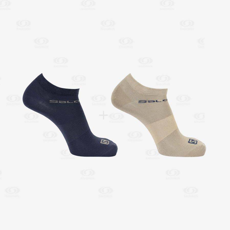 Salomon FESTIVAL 2-PACK Men's Socks Navy | AU-O2085