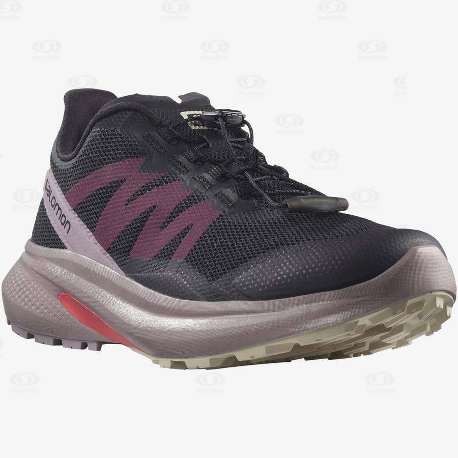 Salomon HYPULSE Women's Trail Running Shoes Black | AU-A2480