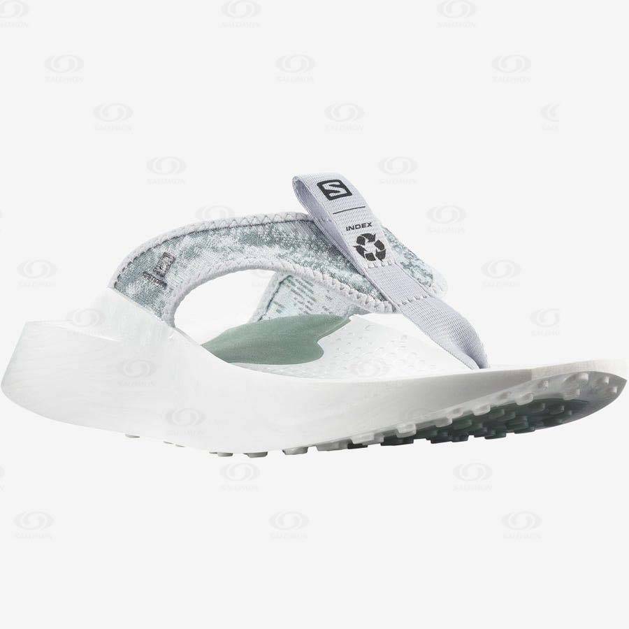 Salomon INDEX BREAK Men's Sandals White | AU-O2407