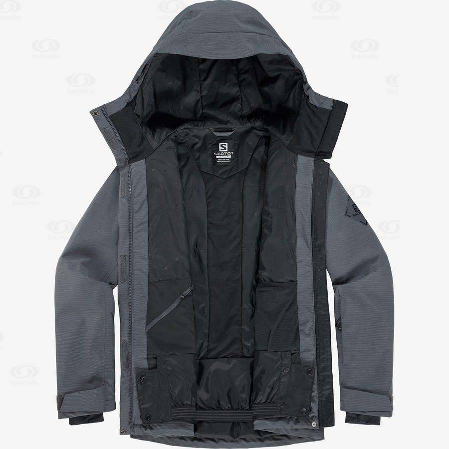 Salomon Jackets PROOF LIGHT Women's Softshell Jackets Black | AU-O1026