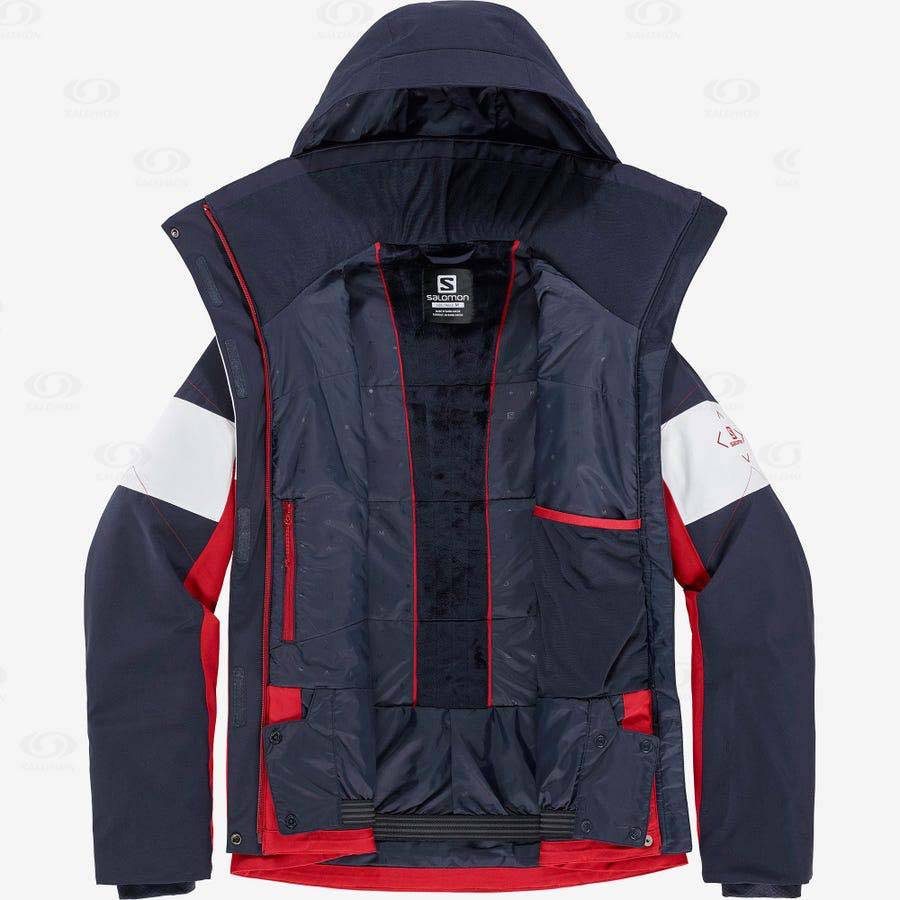 Salomon Jackets SPEED Women's Softshell Jackets Red | AU-A1535