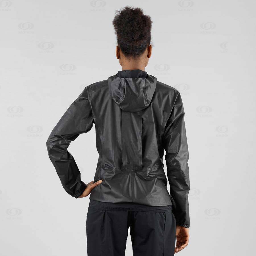 Salomon Jackets S/LAB GORE-TEX SHAKEDRY™ Women's Softshell Jackets Black | AU-O2456