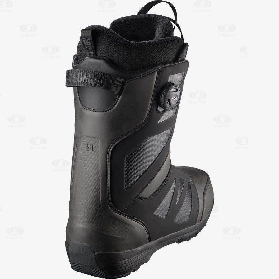 Salomon LAUNCH BOA SJ BOA Men's Ski Boots Black | AU-L2537