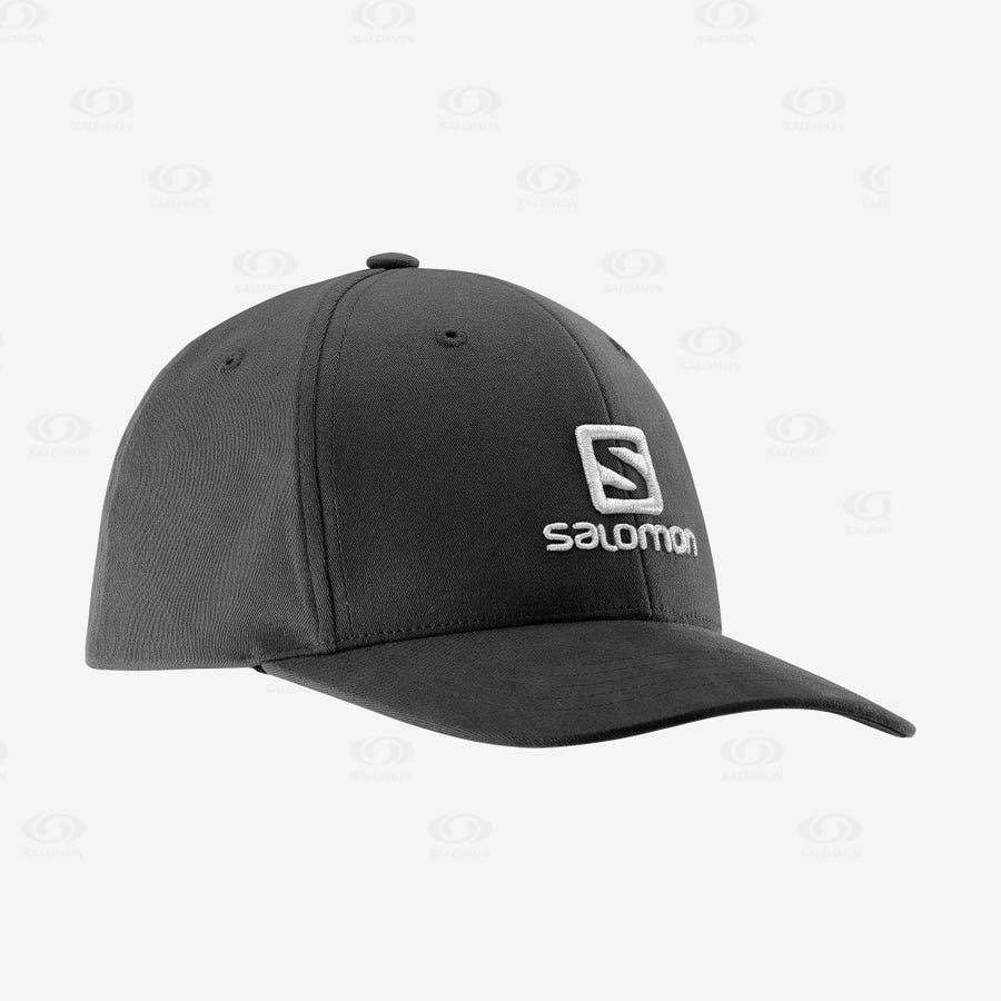 Salomon LOGO Women\'s Hats Black | AU-A1612