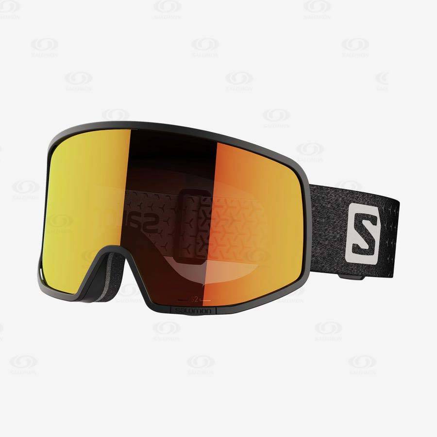 Salomon LO FI MULTILAYER Men\'s Goggles Black | AU-S1688