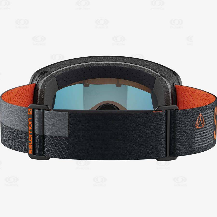 Salomon LO FI MULTILAYER Men's Goggles Silver | AU-O2622