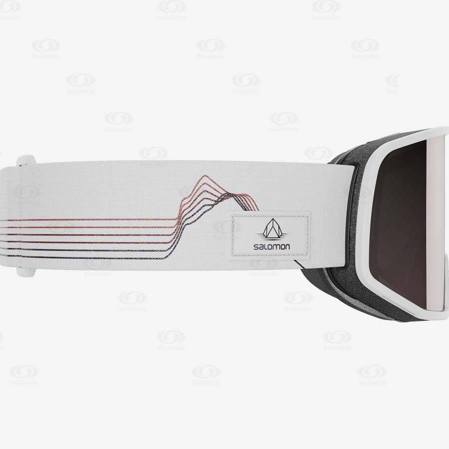 Salomon LO FI MULTILAYER Men's Goggles White | AU-wS2388