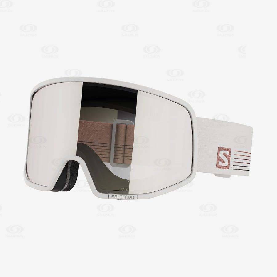 Salomon LO FI MULTILAYER Men\'s Goggles White | AU-wS2388