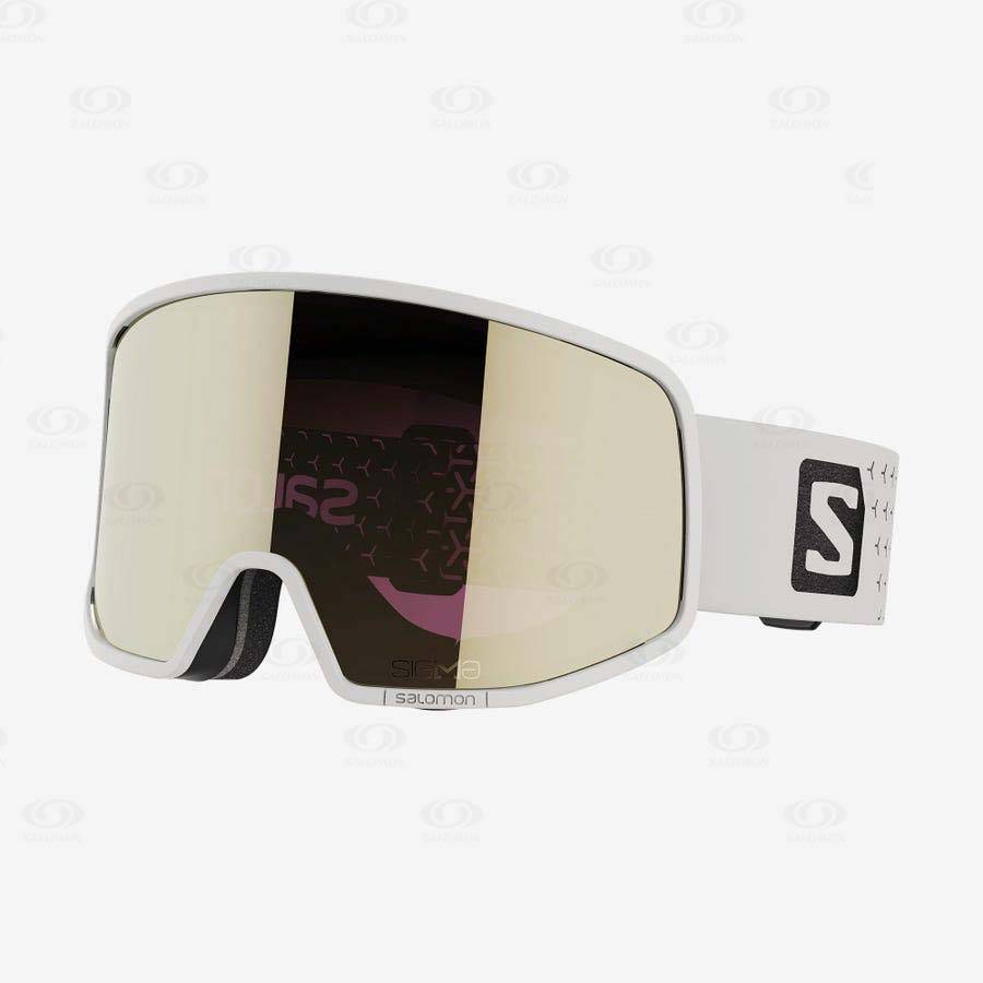 Salomon LO FI SIGMA Men\'s Goggles Beige | AU-A2599