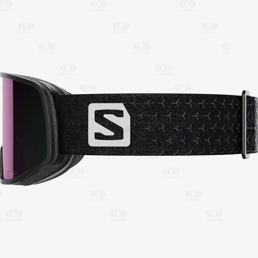 Salomon LO FI SIGMA Men's Goggles Black | AU-S1926