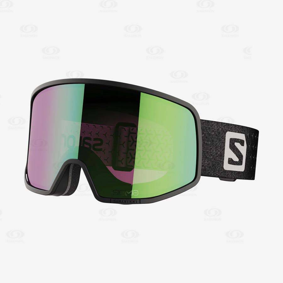 Salomon LO FI SIGMA Men\'s Goggles Black | AU-S1926