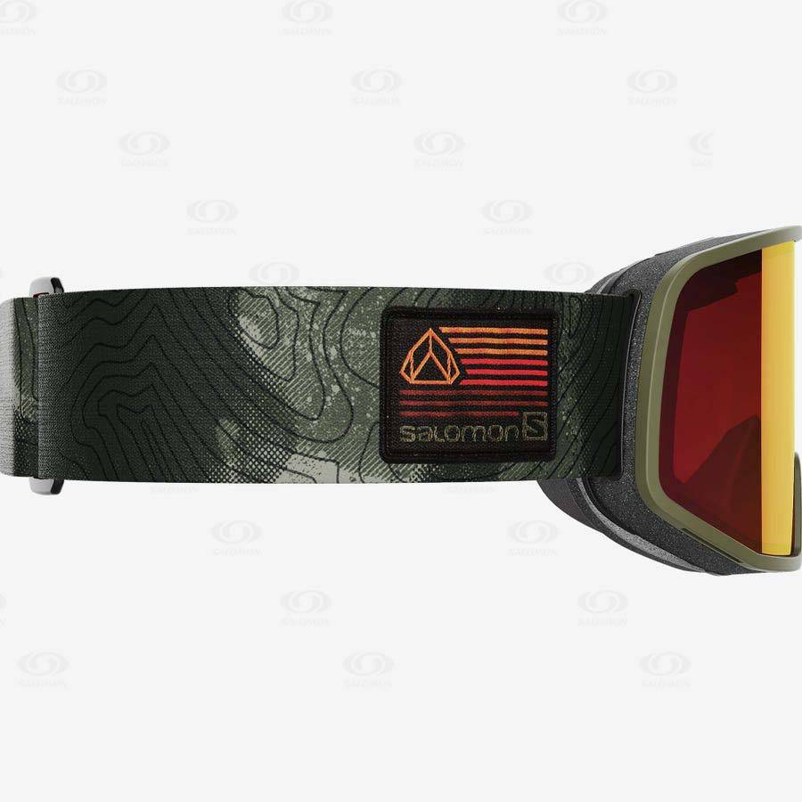 Salomon LO FI SIGMA Men's Goggles Olive | AU-O1117