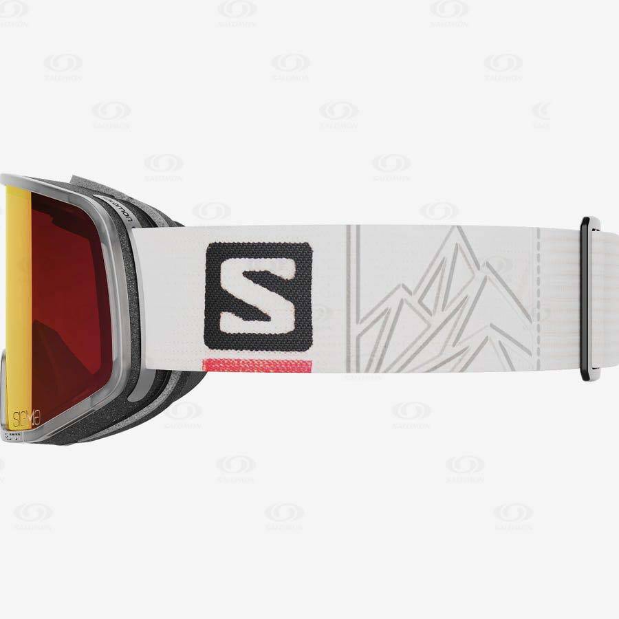 Salomon LO FI SIGMA Men's Goggles White | AU-S1905