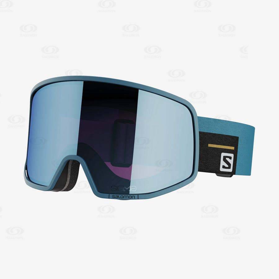 Salomon LO FI SIGMA Women\'s Goggles Blue | AU-M1489