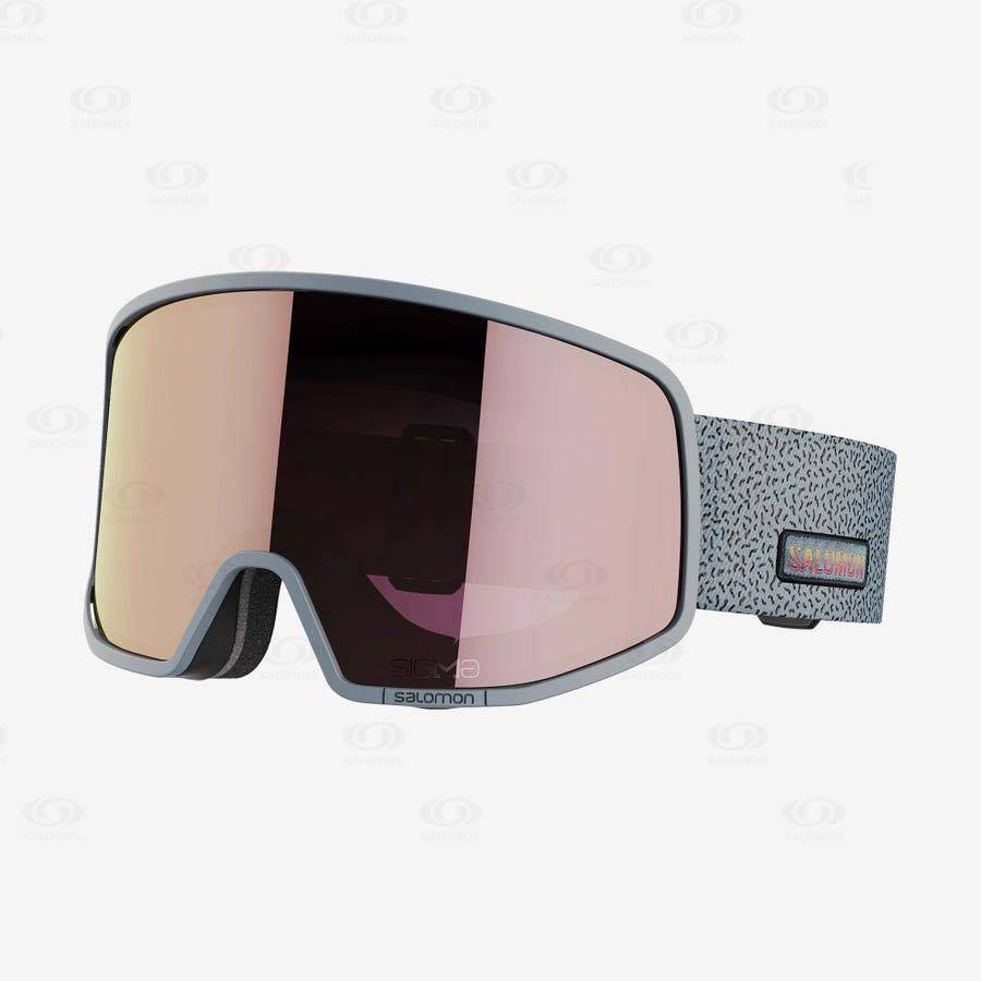 Salomon LO FI SIGMA Women\'s Goggles Silver | AU-S2409