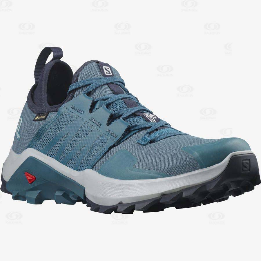 Salomon MADCROSS GORE-TEX Men's Trail Running Shoes Blue | AU-wO2330