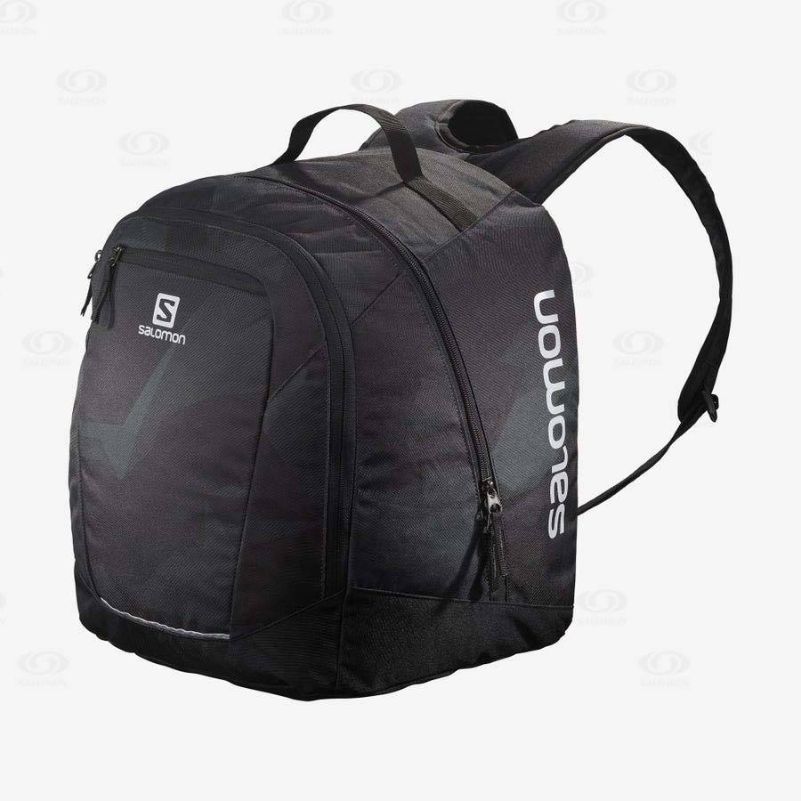 Salomon ORIGINAL GEAR BACKPACK Men\'s Bags Black / White | AU-S2388