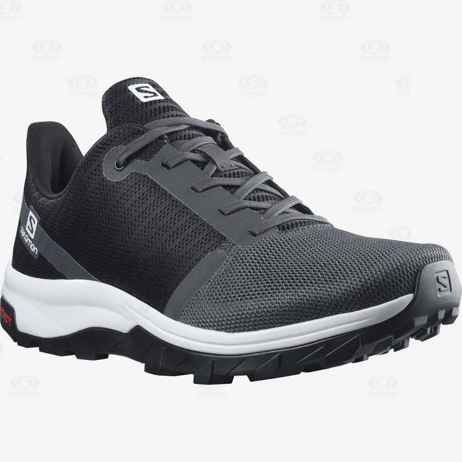 Salomon OUTBOUND PRISM Men's Hiking Shoes Black | AU-O2099