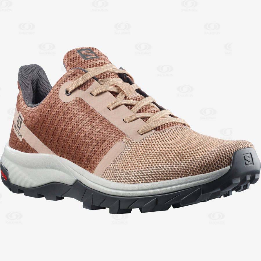 Salomon OUTBOUND PRISM Women's Hiking Shoes Beige | AU-L1151